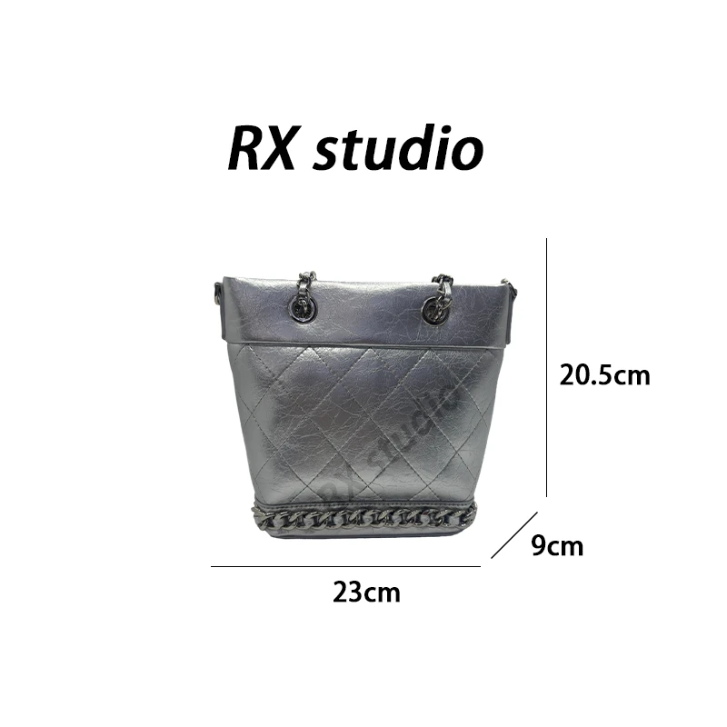 【南沙瑞熙】SK-92867-银色-轻奢小众设计感时尚百搭女士包