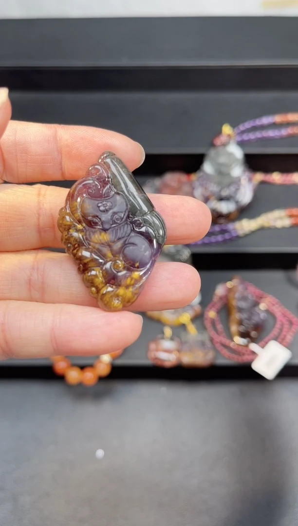 未镶嵌颈饰水晶【百晶灵儿】定制款