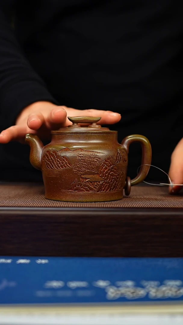 茶壶紫砂原矿紫砂手工茶壶