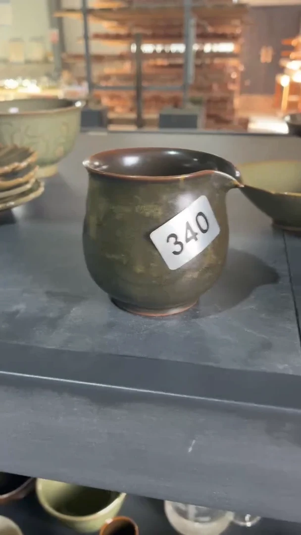 耀州窑仰山茶叶沫公道340