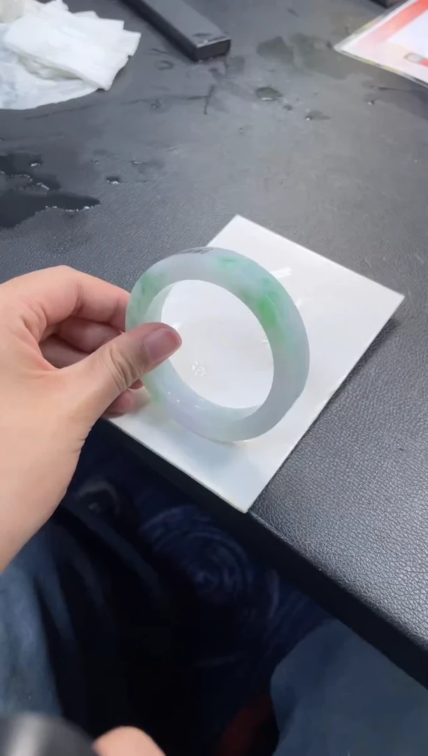 未镶嵌手镯定制翡翠雨*定制手镯XCZB2/DZS