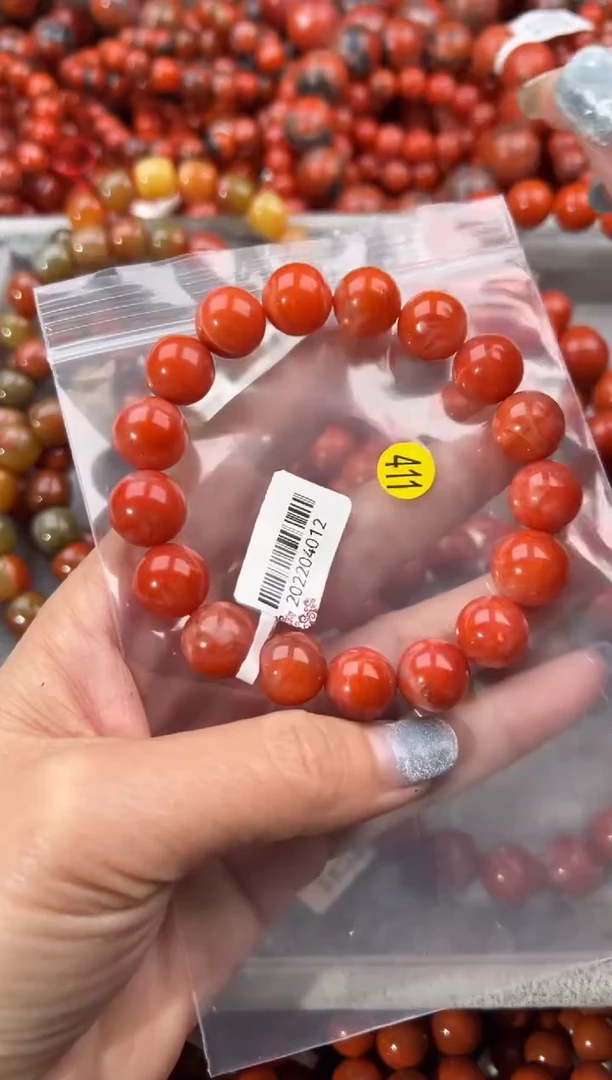未镶嵌手串南红玛瑙12+