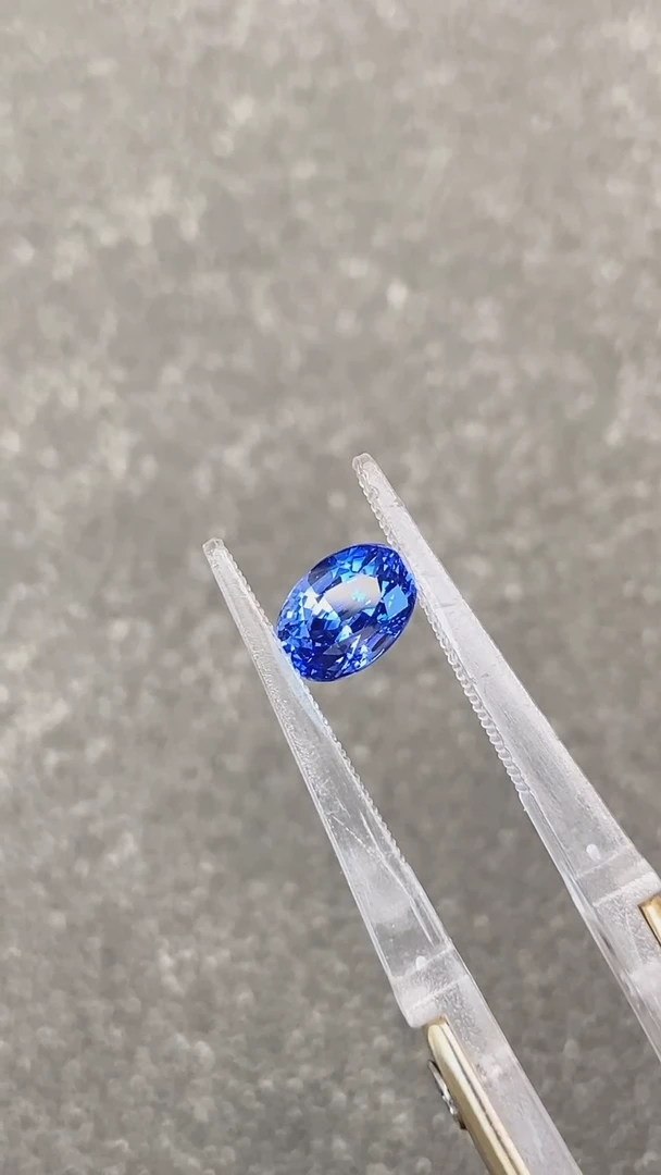 蓝宝石裸石未镶嵌蓝宝石皇家蓝1.7ct