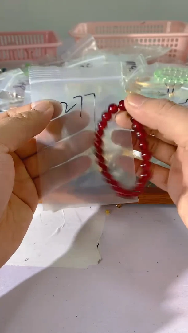 【闪购商品】水晶颈饰银S925镶嵌277红宝，蓝宝，多样性发一件赠链