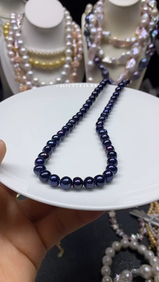 颈饰未镶嵌淡水珍珠多人