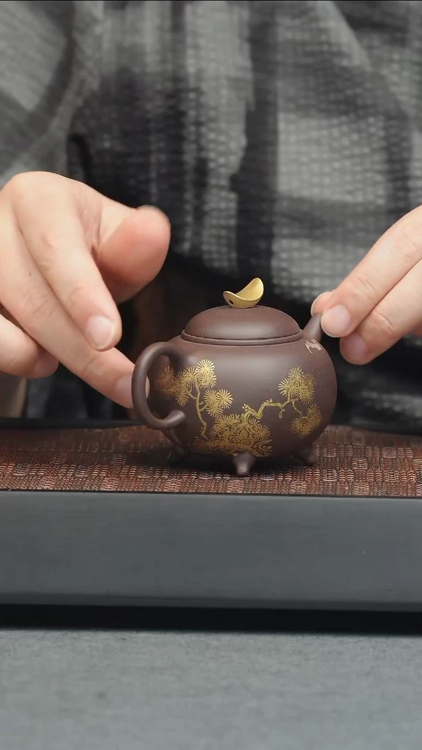 茶壶紫砂五堂 福鹿望月