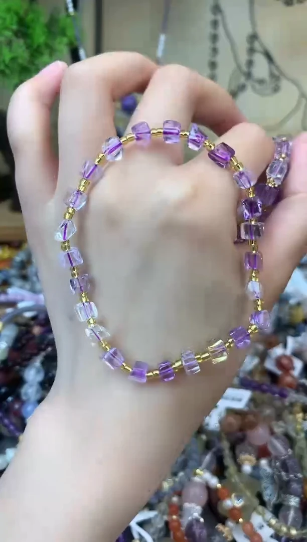 【闪购商品】紫晶手链未镶嵌178手串