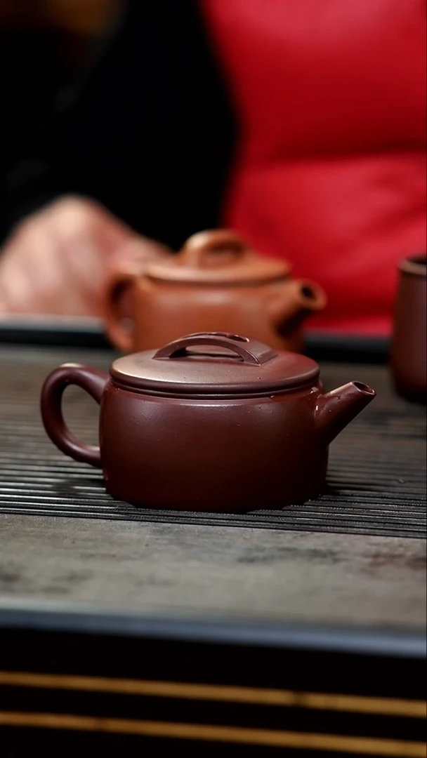 【闪购商品】紫砂茶壶09-半手底槽清汉瓦150cc