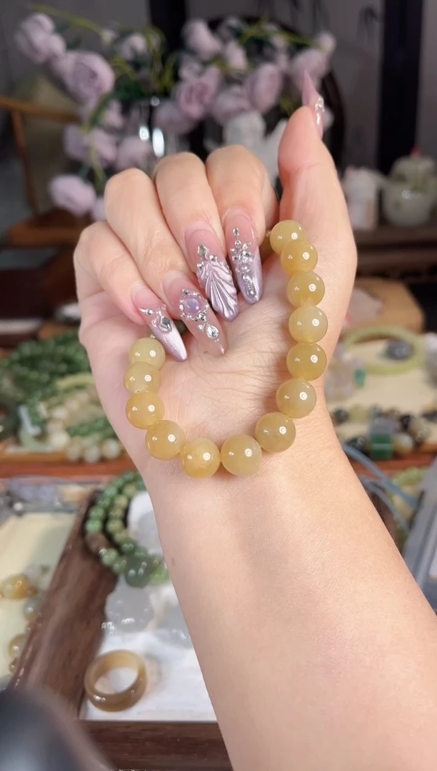 未镶嵌手链和田玉素圈多样性发其一