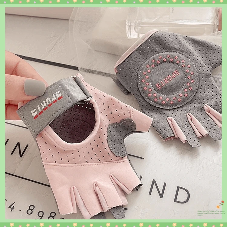 健身手套女壶铃器械单杠锻炼护腕训练防滑半指男运动防起茧薄D809