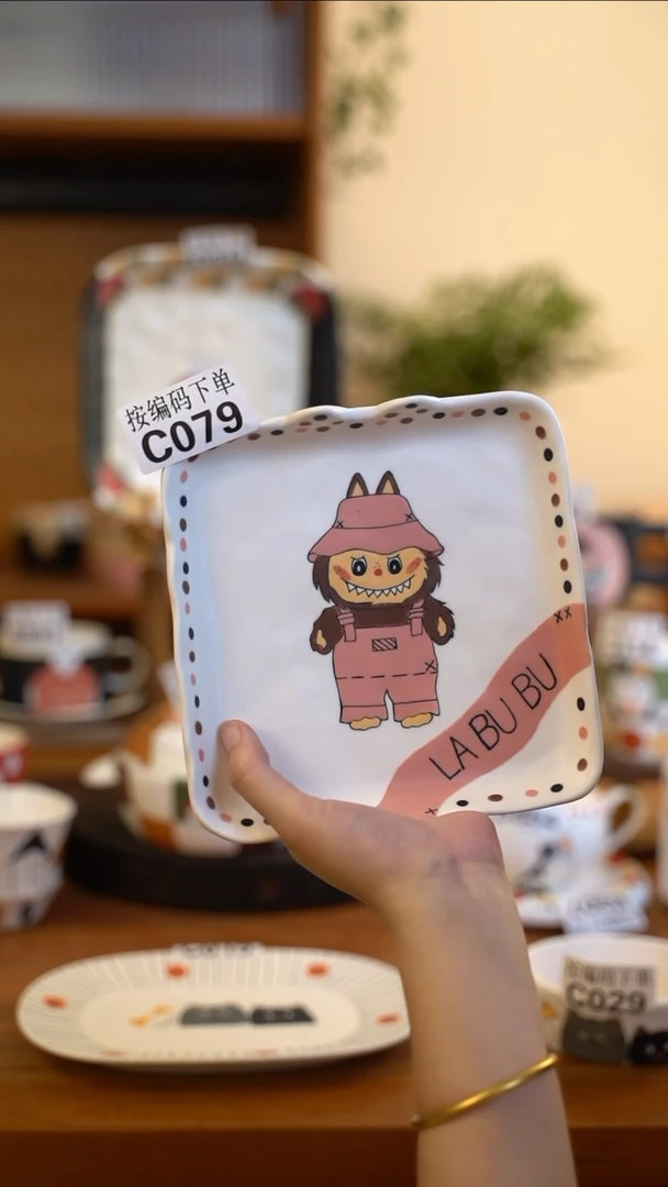 摆件C079  阿满屋手工手作陶瓷