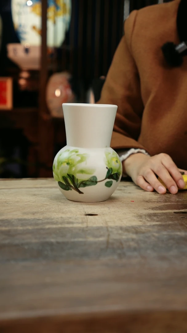 【闪购商品】瓷片景德镇纯手工釉下彩精品花瓶