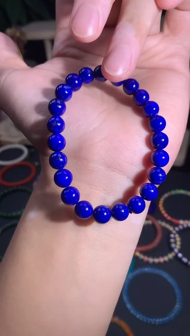 未镶嵌青金石手链手串