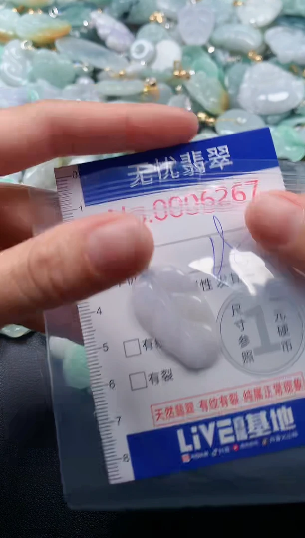 吊坠(不含链)未镶嵌翡翠6267