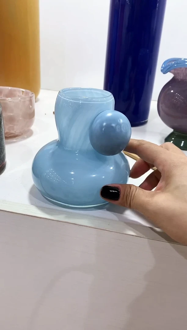 慕忆家手作琉璃花瓶