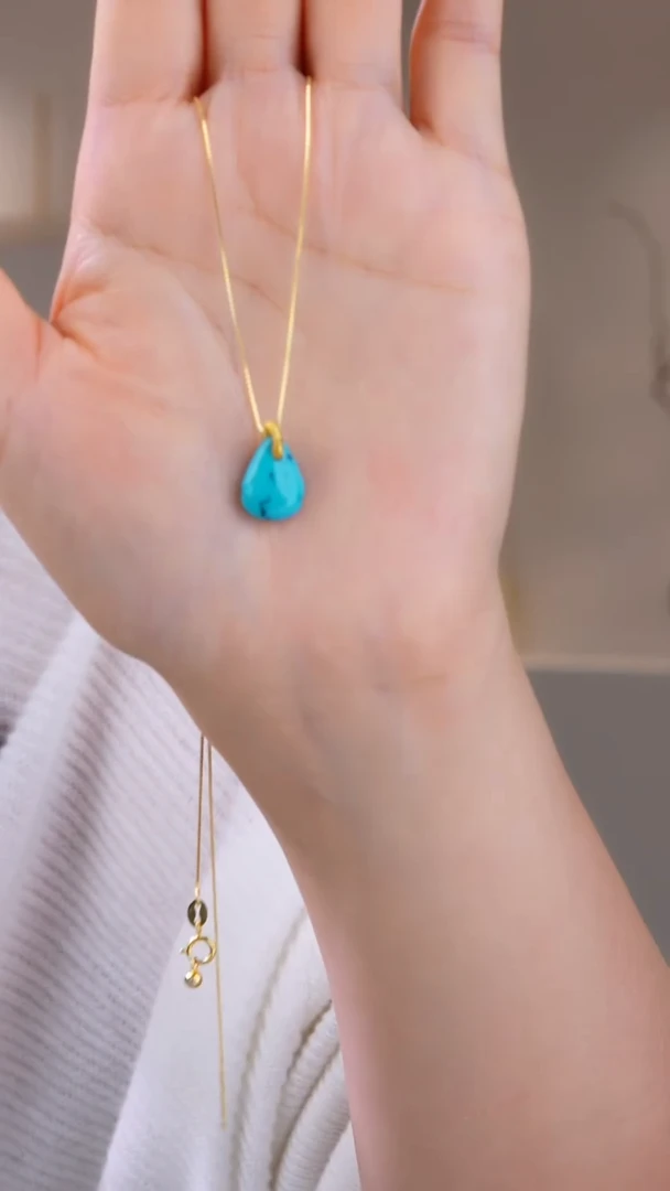 未镶嵌绿松石吊坠(不含链)多样性发货