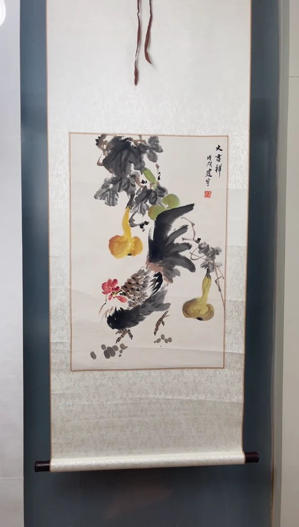 国画山水花鸟人物国画