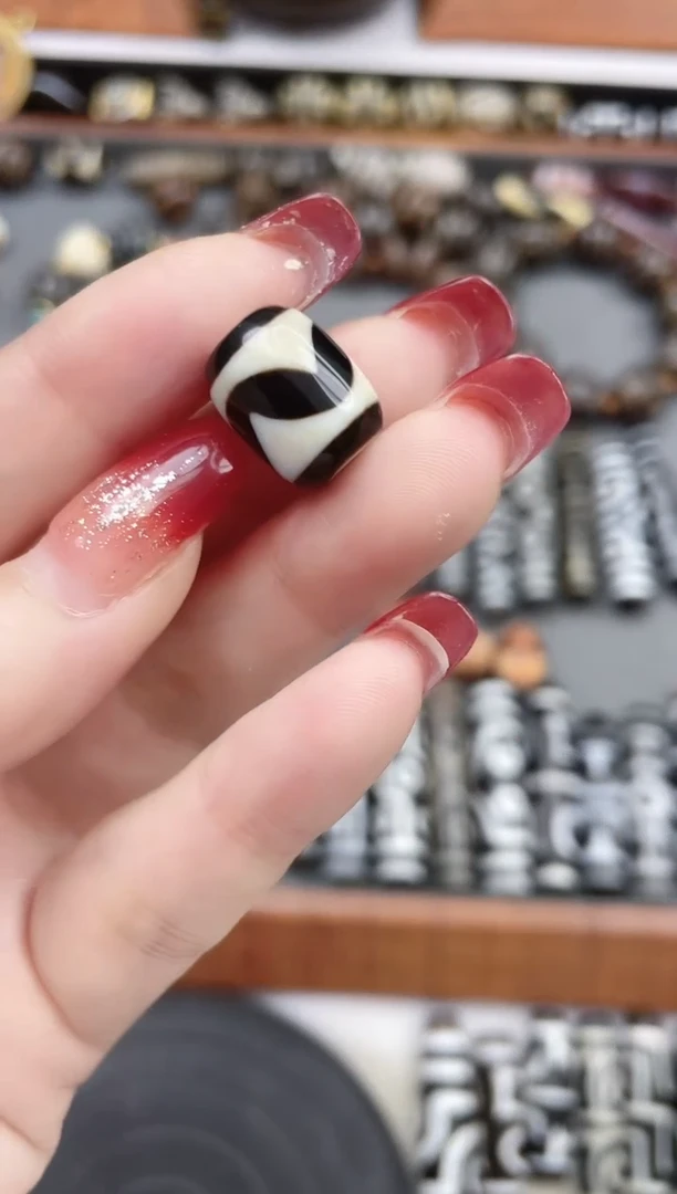 【闪购商品】玛瑙/玉髓珠珠未镶嵌牙牙