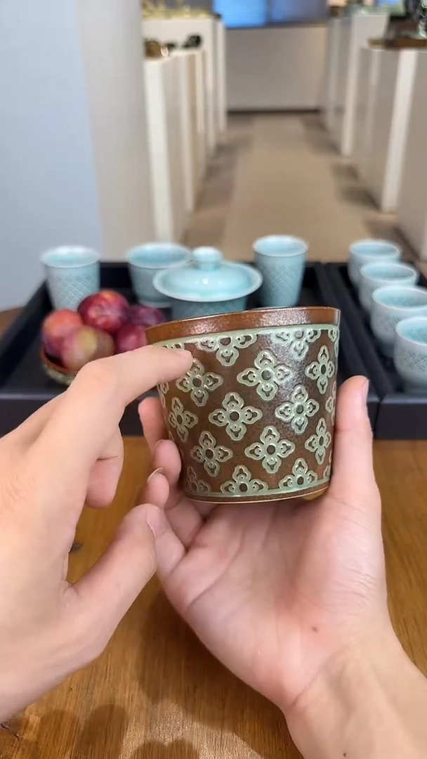 青瓷手工茶器包邮