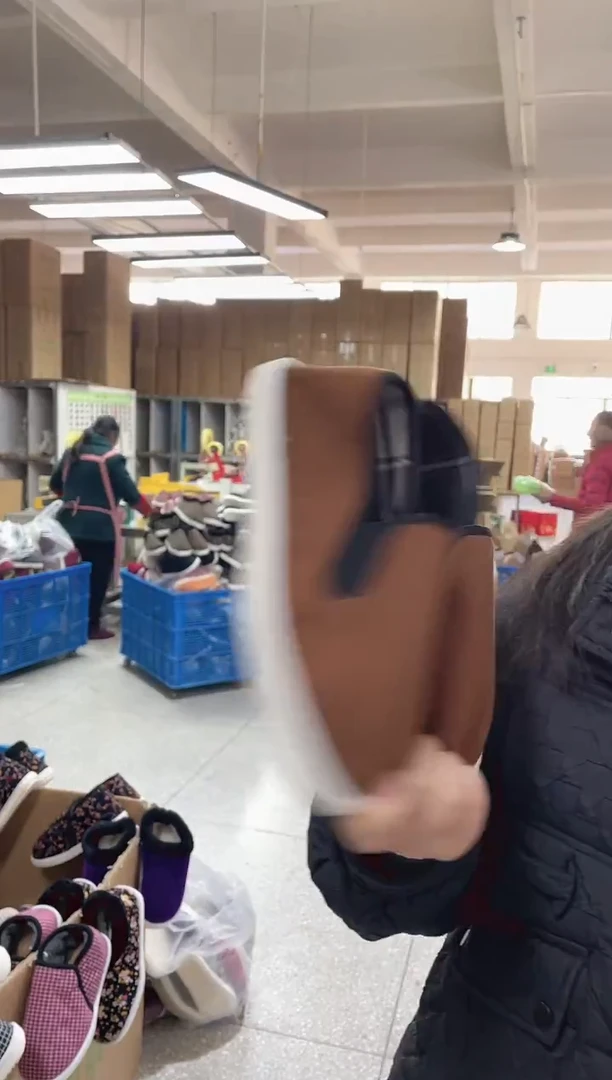 2-7咖色棉麻单鞋39码