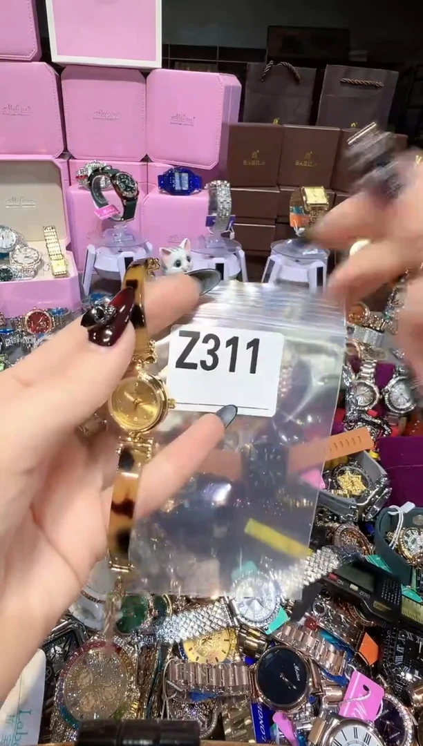 石英机芯不锈钢不锈钢直播定闪专用