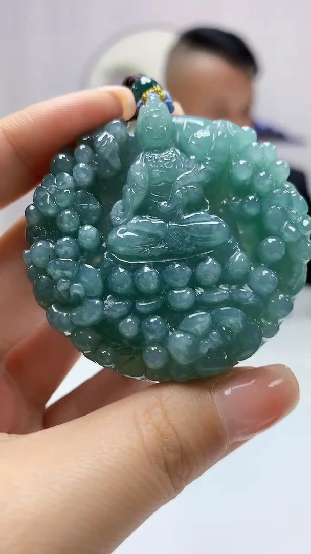 【闪购商品】定制翡翠未镶嵌4969ms-毛货149观音