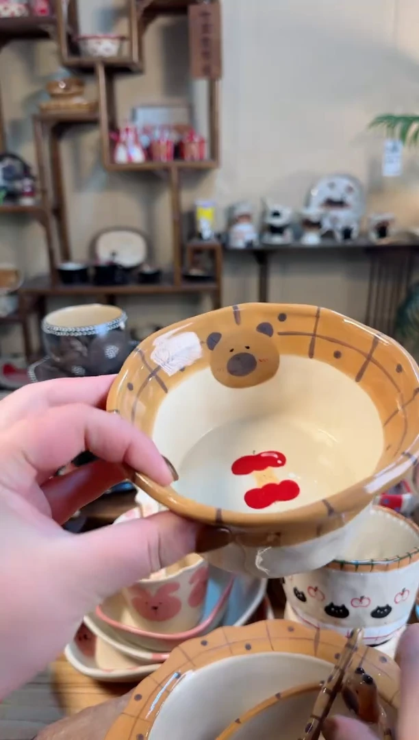 【闪购商品】卡皮果篮高温瓷器