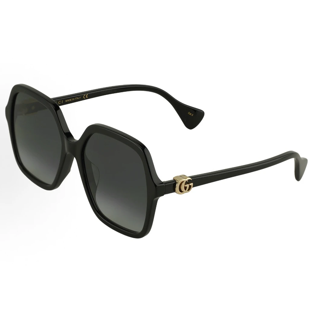 GUCCI/古驰墨镜时尚女款经典方框太阳眼镜 GG1072SA-001