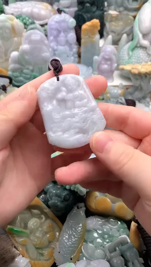 吊坠(不含链)未镶嵌翡翠1