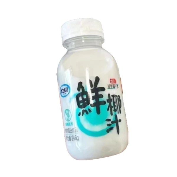 优之生活鲜椰汁246g瓶