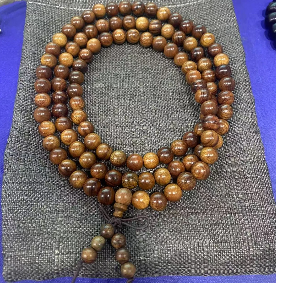 H153 海黄花梨0.8cm长串