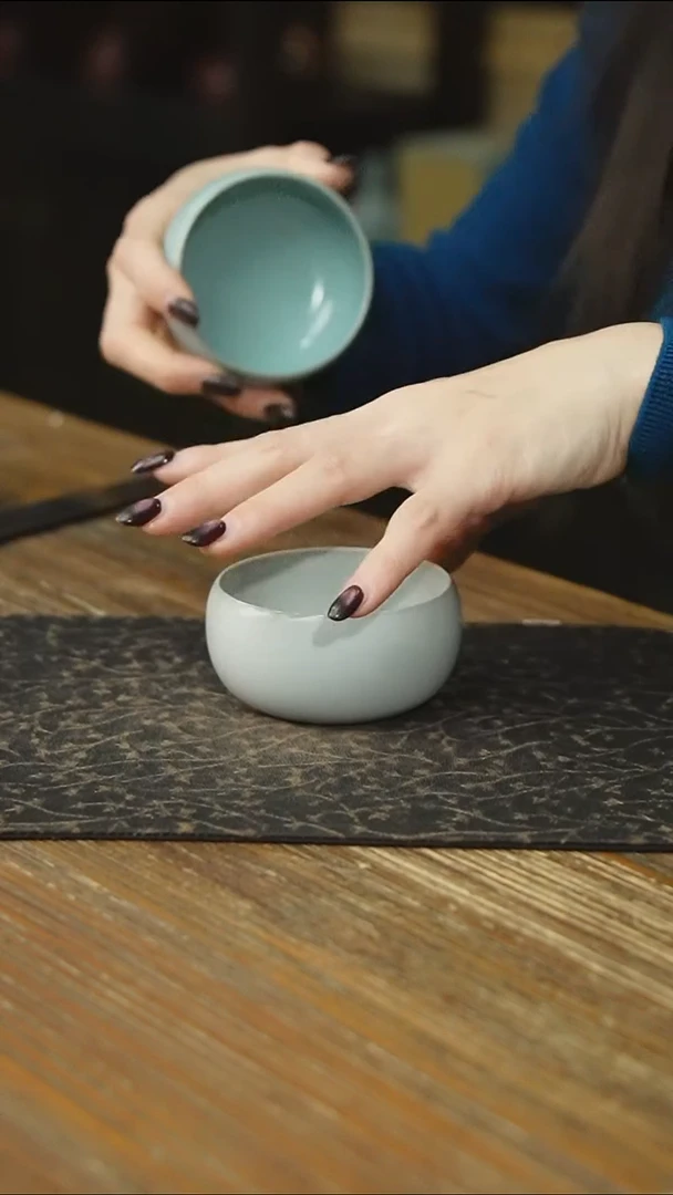 原产地原矿石原釉 月白禅定