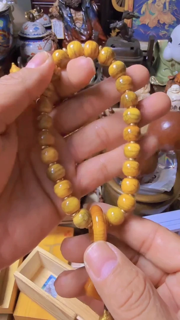 回流直播间手把件摆件瓷器