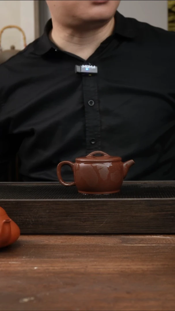 茶杯紫砂紫泥小汉瓦     150CC