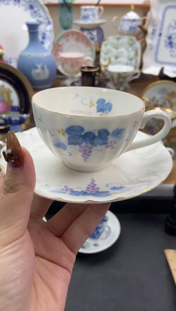瓷片全新咖啡杯谨慎参拍，防伪帖撕毁无售后