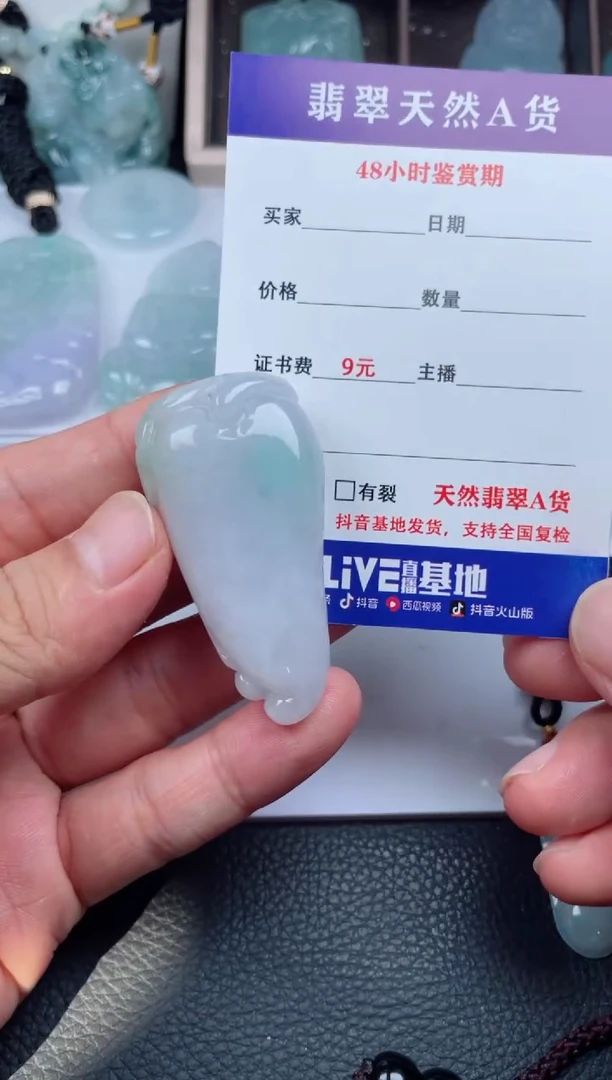 翡翠未镶嵌颈饰