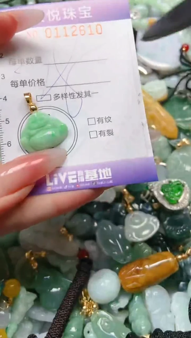 【闪购商品】翡翠颈饰未镶嵌闪购0112610