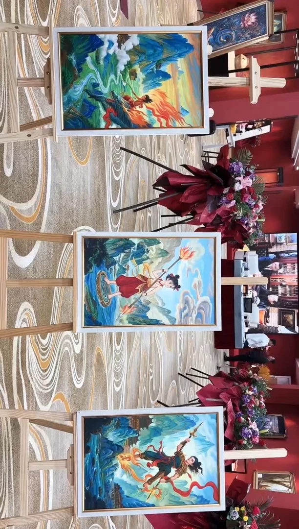 国画曹雪岩 油画展览专场