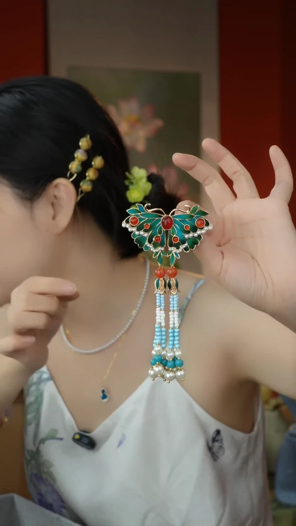 刺绣纯手工非遗国风饰品