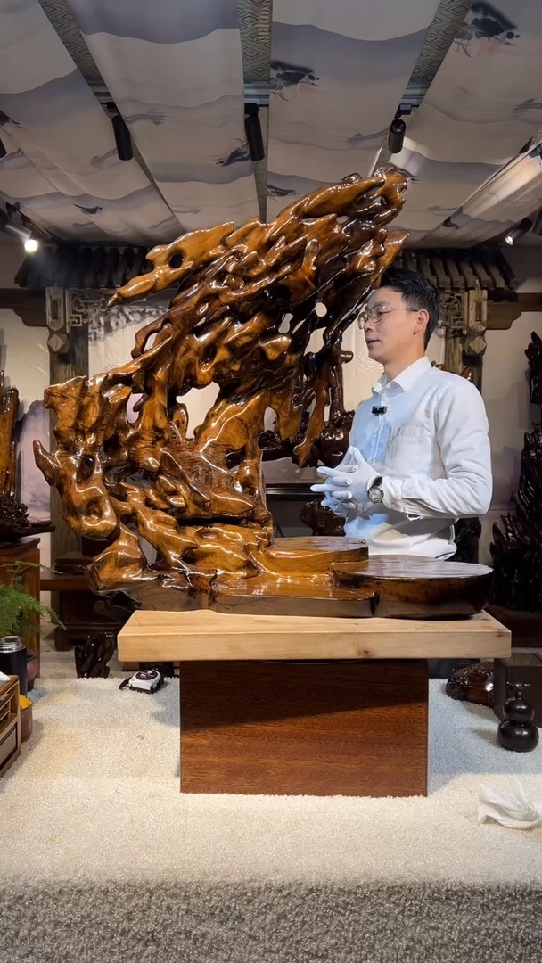 【闪购商品】金丝楠金丝楠小叶桢楠摆件