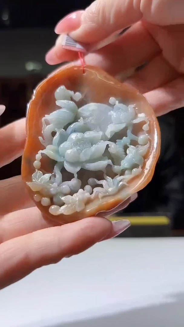 【闪购商品】定制翡翠未镶嵌D/0225/Y/花