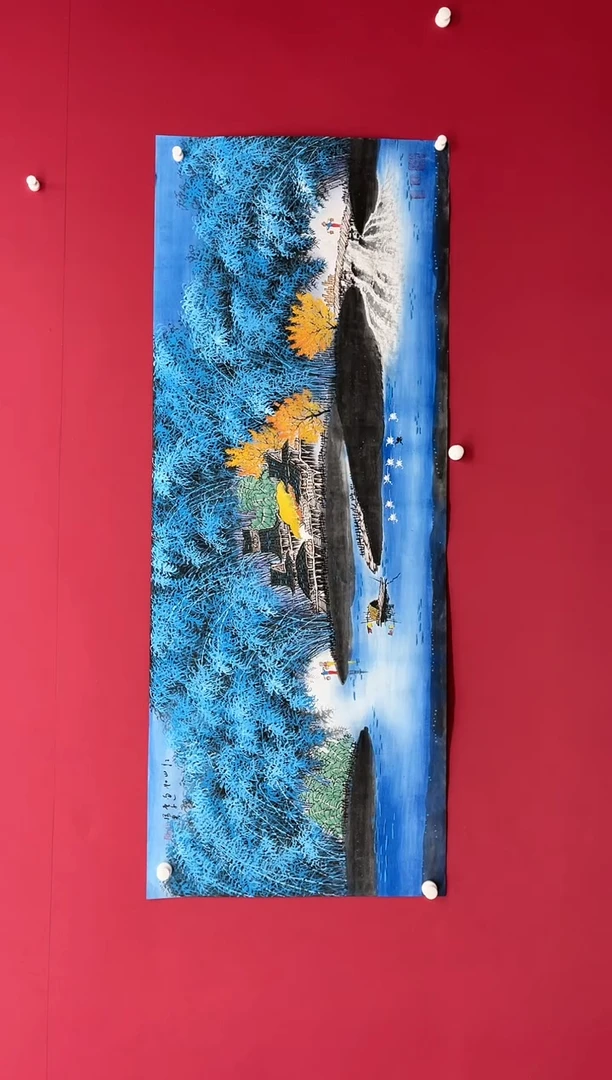 【闪购商品】国画吴-小六尺山水/无框/W