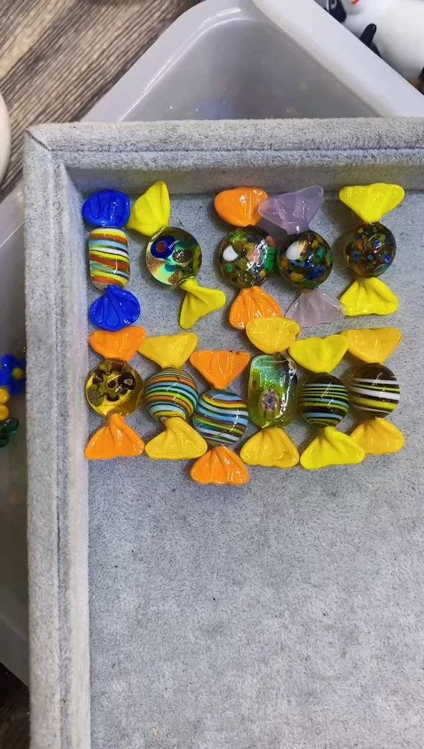 琉璃手工艺品11块糖