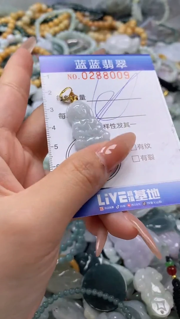 翡翠未镶嵌颈饰闪购0288009多样性发其一