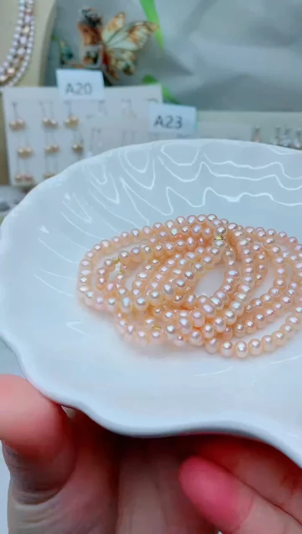 未镶嵌手绳淡水珍珠多样性发其一【非无瑕】