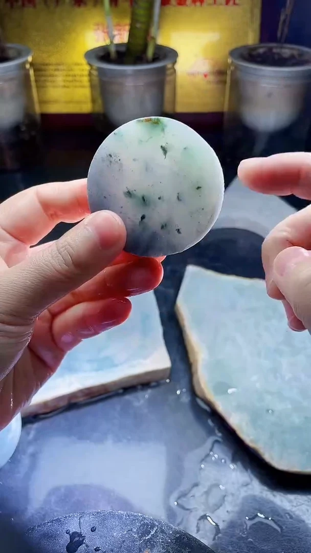 未镶嵌挂件翡翠小玲21