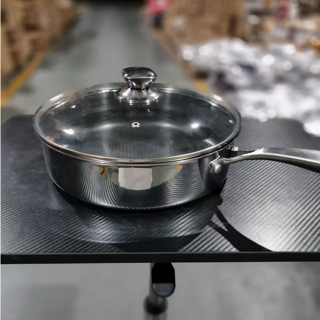 大力哥专属26外镜光单面直煎锅平底锅加深款