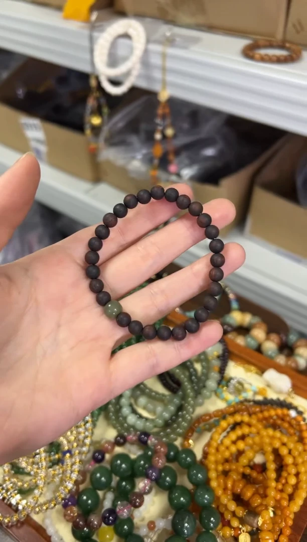 【闪购商品】降真香手串未镶嵌红油降真香和田款手链[1196]