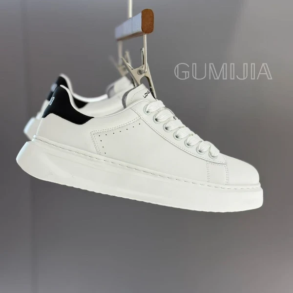 Gumijia/新品经典款MK系列薄款皮打孔时尚春夏透气休闲鞋986