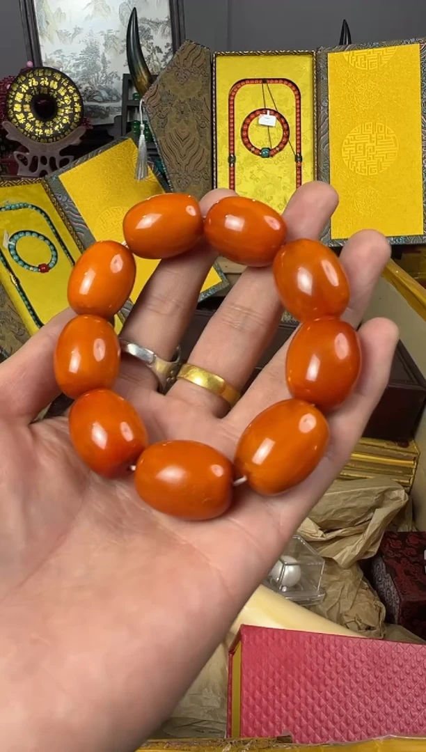 【闪购商品】蜜蜡裸石未镶嵌主播推荐主播推荐